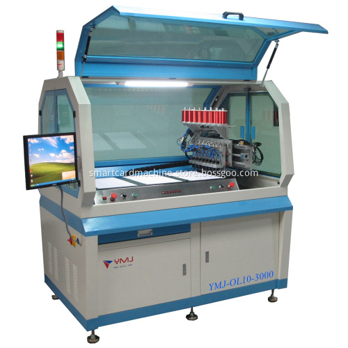 Smart Card Full Auto Wire Antenna Embedding Machine